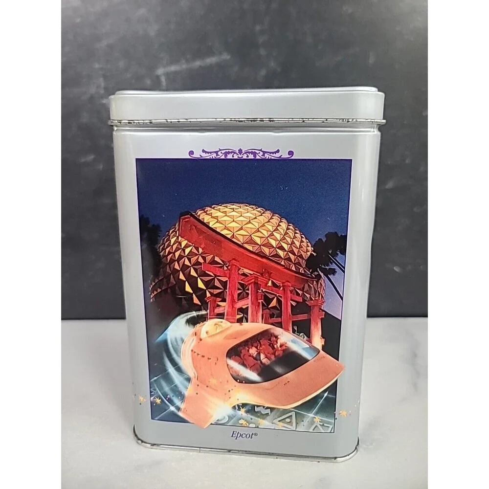 Nestle Toll House Walt Disney World 25th Anniversary Metal Advertising Tin 1996